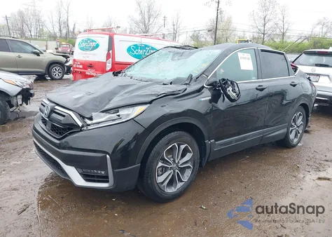 2022 Honda Cr-V Hybrid Ex-L z USA, uszkodzony, nr VIN 5J6RT6H84NL055269